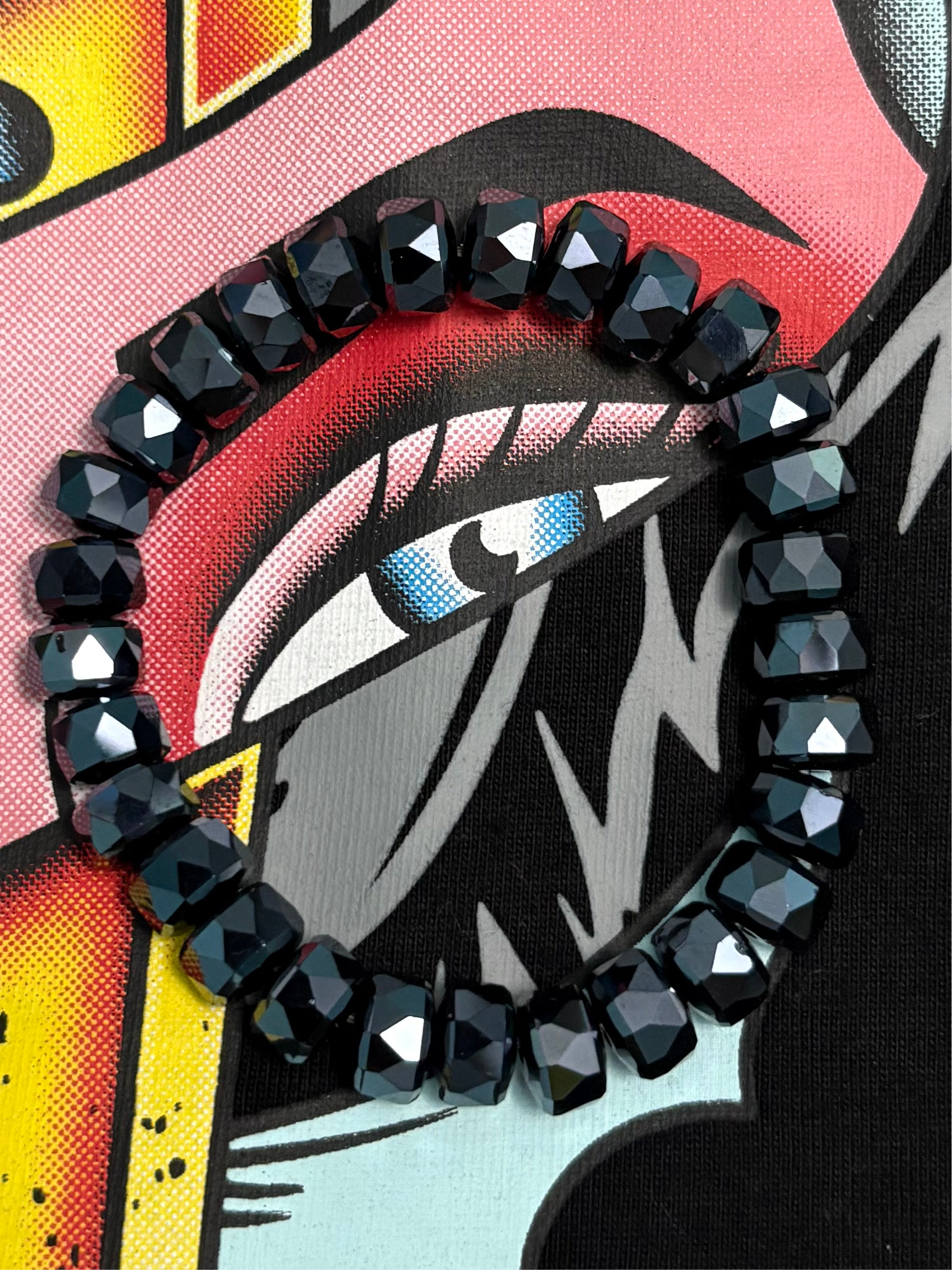 Dark mirror bracelet